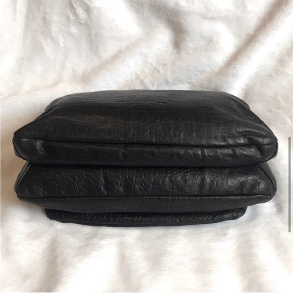 Furla Guggenheim Croc-Embossed Shoulder Bag, Crossbody, Handbag, Clutch - Picture 7 of 13